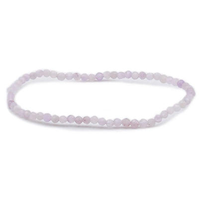 Brazil A lavender amethyst bracelet (3mm faceted beads)