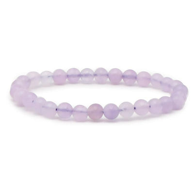Lavender amethyst bracelet Brazil AA (5-6mm beads)