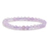 Bracelet améthyste lavande Brésil AA (boules 5 - 6mm) - La Boite à Cailloux