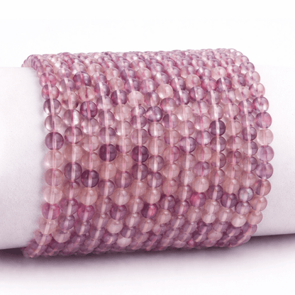 Bracelet amétrine Brésil A (boules 3 - 4mm) - La Boite à Cailloux