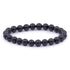 Bracelet amphibole Brésil A (boules 7 - 8mm) - La Boite à Cailloux