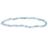 Bracelet apatite bleue claire Madagascar AA (perles facettées 2-3mm) - La Boite à Cailloux