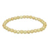 Bracelet apatite jaune Madagascar A (boules 5 - 6mm) - La Boite à Cailloux