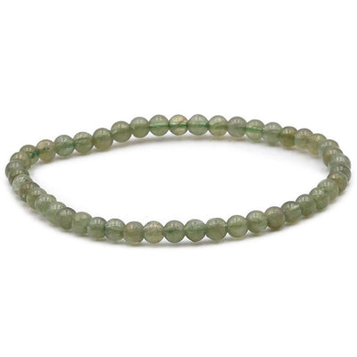 Pulsera de apatito verde Madagascar A (bolas 3-4mm)