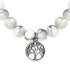 Bracelet arbre de vie howlite A (boules 7 - 8mm) - La Boite à Cailloux