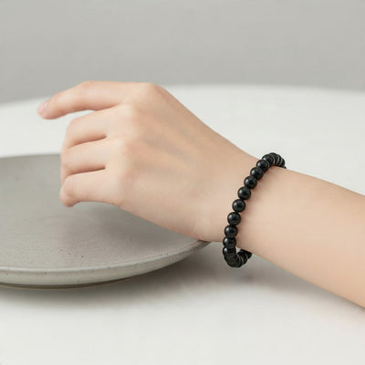Pulsera de Astrofilita Noruega A+ (bolas 7-8mm)