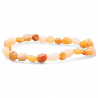 Bracelet aventurine jaune Brésil A grains 5-7mm