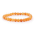 Bracelet aventurine orange Brésil A+ (boules 5 - 6mm) - La Boite à Cailloux