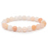 Bracelet aventurine rose Brésil A (boules 7 - 8mm) - La Boite à Cailloux