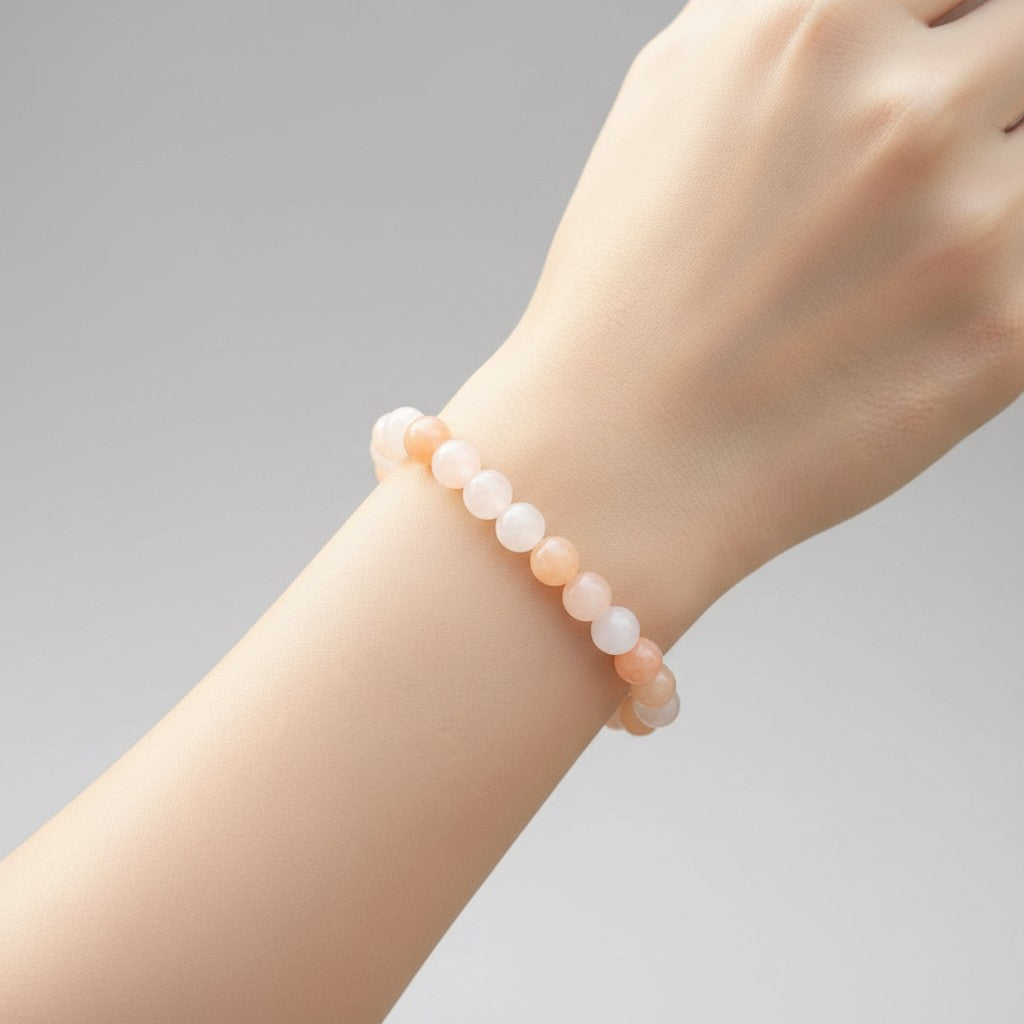 Pink aventurine bracelet Brazil A (7-8mm balls)