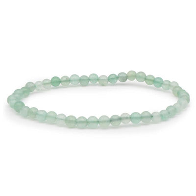 Pulsera de Aventurina Verde Brasil A (bolas de 3-4 mm)
