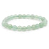 Bracelet aventurine verte Brésil A (boules 7 - 8mm) - La Boite à Cailloux