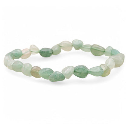 Bracelet aventurine verte Brésil A grains 5 - 7mm - La Boite à Cailloux
