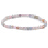 Bracelet béryls multicolores Brésil A boules 3 - 4mm - La Boite à Cailloux