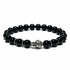 Bracelet bouddha onyx Brésil A (boules 7 - 8mm) - La Boite à Cailloux