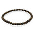 Bracelet bronzite Brésil A (boules 3 - 4mm) - La Boite à Cailloux