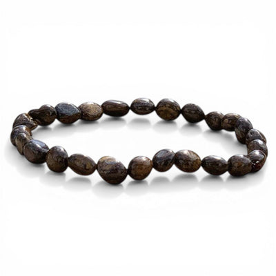 Bracelet bronzite Brésil A (grains 5-7mm)