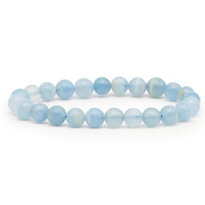Pulsera México AAA calcita azul (bolas 7-8mm)