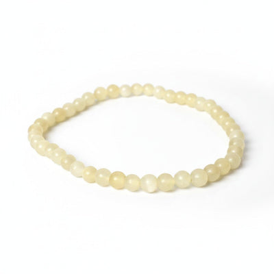 Bracelet calcite orange Mexique A (boules 3-4mm)