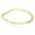 Bracelet calcite orange Mexique A (boules 3 - 4mm) - La Boite à Cailloux