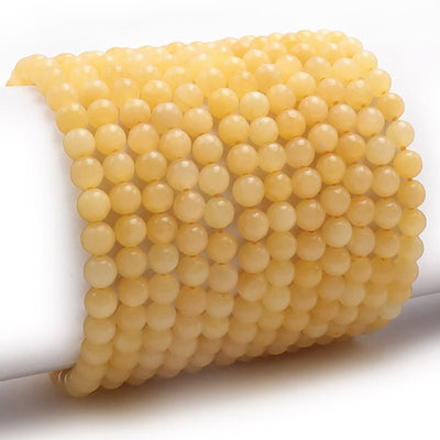 Pulsera de calcita naranja México A (bolas 5-6mm)