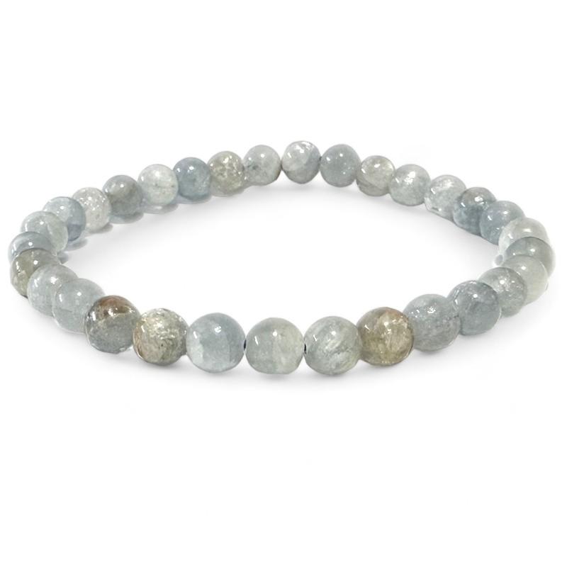 Bracelet célestine Madagascar A (boules 5 - 6mm) - La Boite à Cailloux