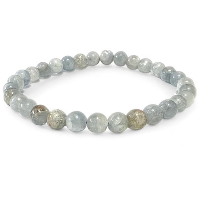 Bracelet célestine Madagascar A (boules 5 - 6mm) - La Boite à Cailloux