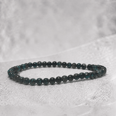 Bracelet chrysocolle Congo A+ (boules 3-4mm)