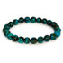 Bracelet chrysocolle Congo AAA (boules 8-9mm) - La Boite à Cailloux