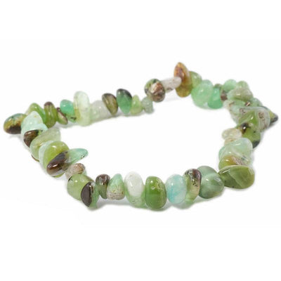 Pulsera Crisoprasa Australia A (perlas barrocas)