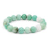 Bracelet Chrysoprase Australie AA+ (boules 10mm) - La Boite à Cailloux