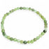 Bracelet Chrysoprase Brésil A (perles facettées 3 - 4mm) - La Boite à Cailloux
