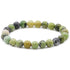 Bracelet Chrysoprase citron Brésil A (boules 7 - 8mm) - La Boite à Cailloux