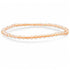 Bracelet citrine naturelle Madagascar A+ (boules 3 - 4mm) - La Boite à Cailloux