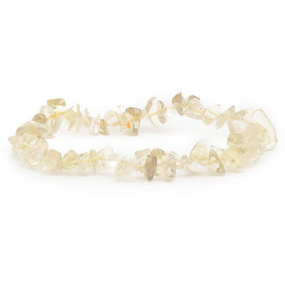 Bracelet citrine naturelle Madagascar AA (perles baroques) - La Boite à Cailloux