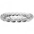 Bracelet cristal de roche Brésil A (boules 10mm) - La Boite à Cailloux