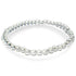 Bracelet cristal de roche Brésil A (boules 3 - 4mm) - La Boite à Cailloux