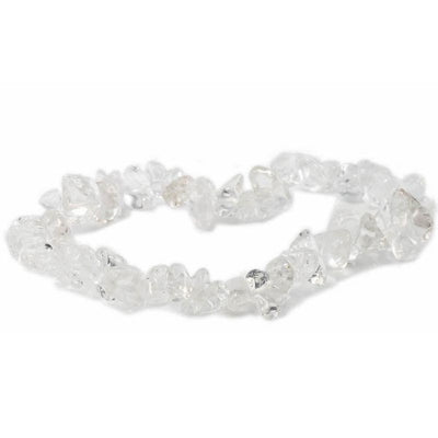 Rock crystal bracelet Brazil A (baroque pearls)