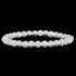Bracelet cristal de roche Brésil AA (boules 5 - 6mm) - La Boite à Cailloux