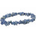 Bracelet cyanite bleue ou disthène Inde A (perles baroques) - La Boite à Cailloux