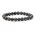 Bracelet cyanite verte noire Inde AA (boules 7,5 - 8,5mm) - La Boite à Cailloux