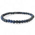 Bracelet dumortiérite Namibie A (boules 3 - 4mm) - La Boite à Cailloux