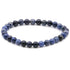 Bracelet dumortiérite Namibie A (boules 5 - 6mm) - La Boite à Cailloux