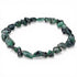 Bracelet emeraude Brésil AB (grains 7 - 9mm) - La Boite à Cailloux