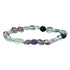 Bracelet fluorine Chine A (grains 5 - 7mm) - La Boite à Cailloux