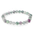 Bracelet fluorine multicolore Chine A (perles facettées de 5 - 6mm) - La Boite à Cailloux