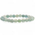 Bracelet fluorine verte Chine A+ (boules 7 - 8mm) - La Boite à Cailloux