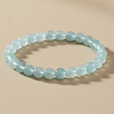 Pulsera de fluorita verde AAA de China (bolas de 7,5-8,5 mm)