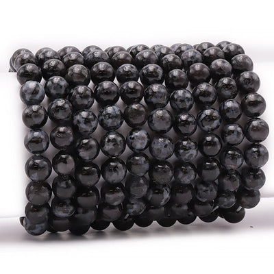 Gabbro Madagascar A+ bracelet (mystical Merlinite) 10mm balls