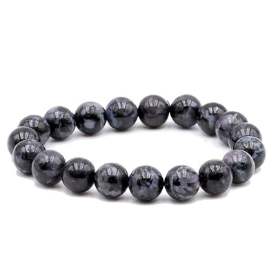 Gabbro Madagascar A+ bracelet (mystical Merlinite) 10mm balls
